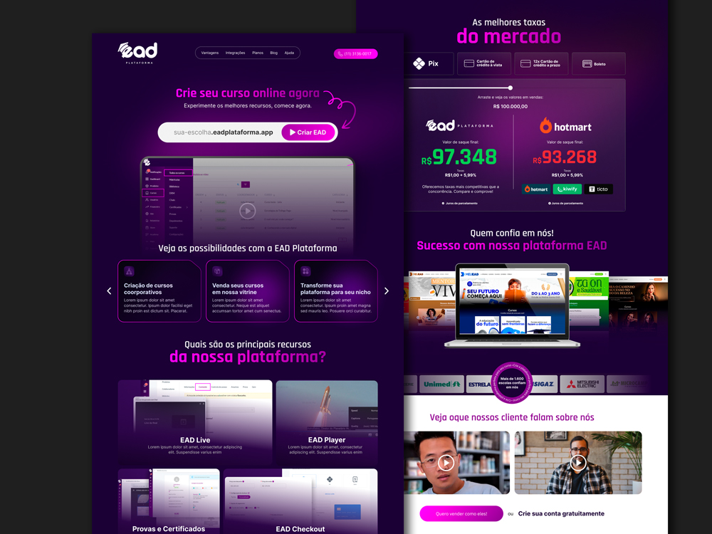Site EAD Plataforma