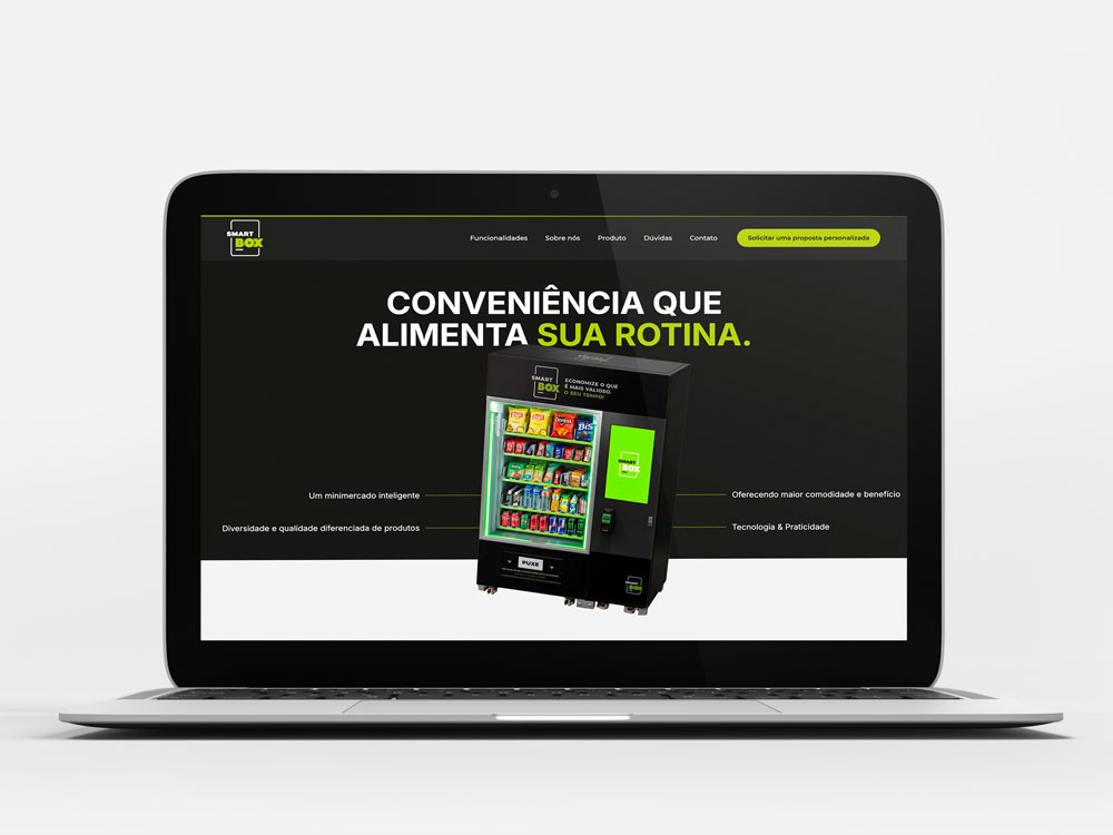Site e social media SmartBox